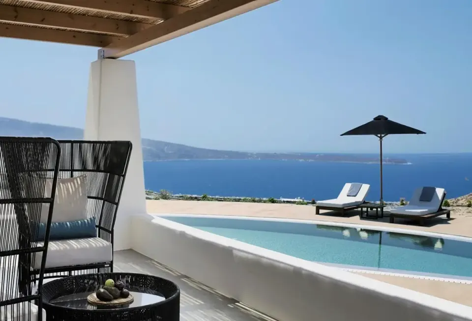 Helios in Santorini