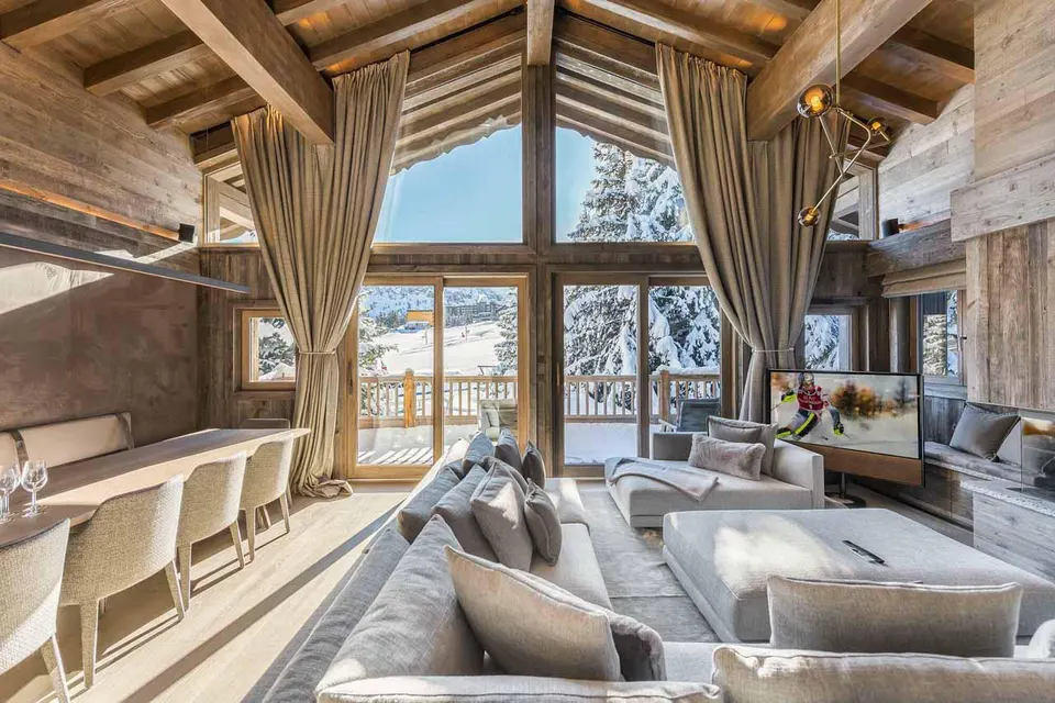 Chalet Bellarossa in Courchevel
