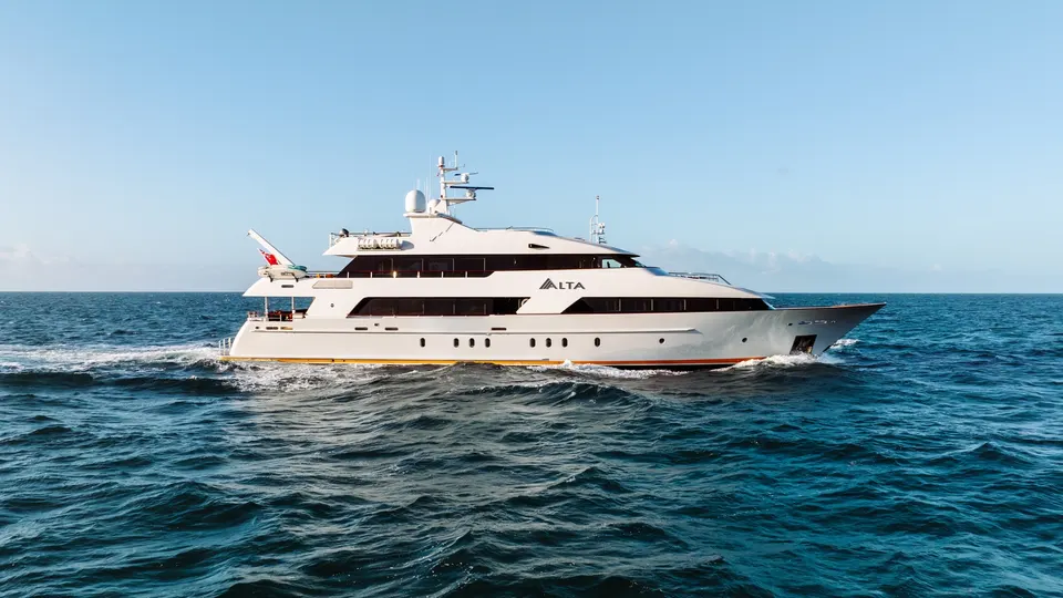ALTA private yacht charter