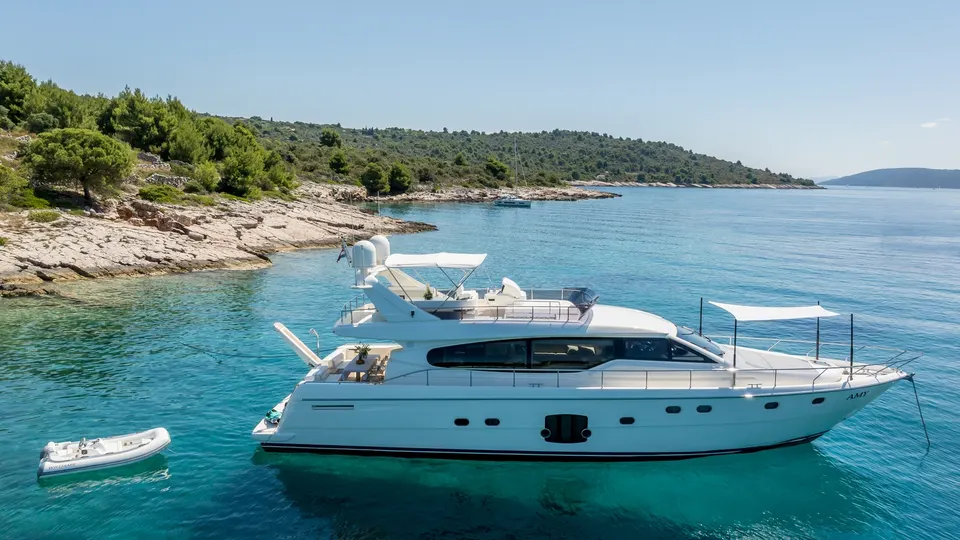 AMY private yacht charter