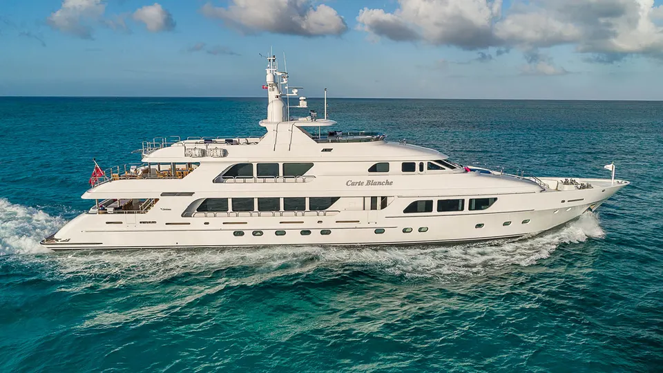 CARTE BLANCHE private yacht charter